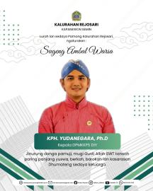 Sugeng ambal warsa KPH Yudanegara, Ph.D